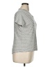 Unbranded Stripes Gray Short Sleeve T-Shirt Size XL (estimated) - photo 4
