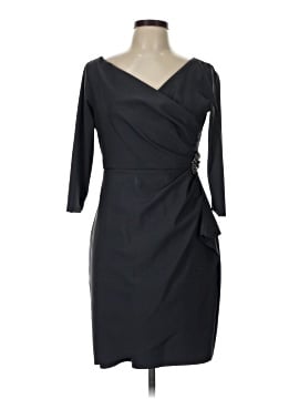 tea length evening dresses Suzhoufashion A Line Burgundy Wedding Guest Dress Ruched Tea-Length Formal Dress