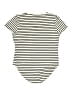 Gap Stripes Ivory Short Sleeve Top Size L - photo 2