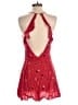 Kimchi Blue 100% Rayon Hearts Red Romper Size 6 - photo 2