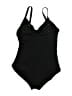 Lands' End Solid Black One Piece Swimsuit Size S - photo 2