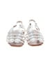 Unbranded Silver White Sandals Size EU 40 - photo 2