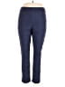 Marla Wynne Solid Blue Casual Pants Size 16W - photo 1