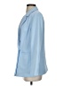 Everlane 100% Triacetate Solid Blue Blazer Size 0 - photo 5