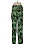 Gianni Bini 100% Polyester Tropical Green Casual Pants Size 6 - photo 2