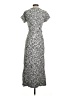 Left Coast by Dolan Print Gray Casual Dress Size XS - photo 2