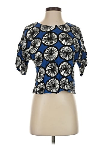 Marimekko for Target Short Sleeve Blouse (view 1)