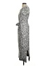 Left Coast by Dolan Print Gray Casual Dress Size XS - photo 5