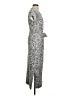 Left Coast by Dolan Print Gray Casual Dress Size XS - photo 4
