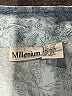 Millenium Paisley Blue 3/4 Sleeve Button-Down Shirt Size 24 - photo 7