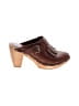 1937 100% Leather Brown Mule/Clog Size 9 - photo 1