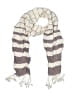 Unbranded Stripes Gray Ivory Scarf One size - photo 1