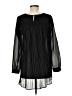 Truth NYC Black Long Sleeve Blouse Size M - photo 2