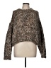 FRAME Tweed Brown Pullover Sweater Size M - photo 1