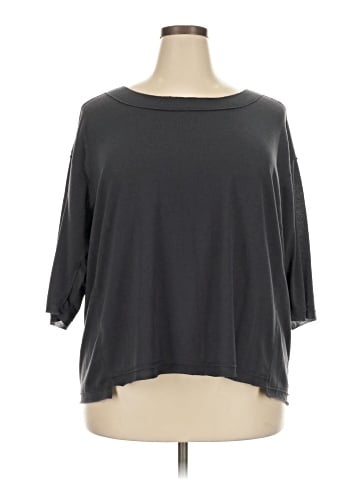 H by Bordeaux 3/4 Sleeve Top (view 1)