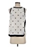Trouve 100% Polyester Ivory Sleeveless Blouse Size S - photo 1