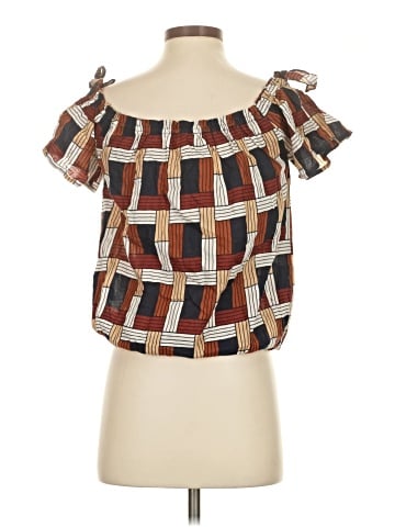 Blush Short Sleeve Blouse (view 2)