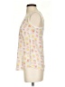 Joie 100% Silk Print White Sleeveless Top Size XXS - photo 5