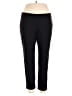 Peace of Cloth Solid Black Active Pants Size 14 - photo 1