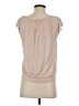 XXI 100% Rayon Tan Pink Short Sleeve Top Size S - photo 2