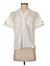 Talbots Ivory Short Sleeve Blouse Size XS - photo 1