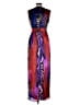 Boston Proper 100% Polyester Print Purple Cocktail Dress Size 13 - photo 2