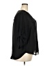Torrid Black 3/4 Sleeve Blouse Size (2) - photo 4