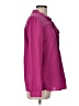 Adiva 100% Polyester Purple Long Sleeve Blouse Size L - photo 4