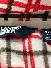 Lands' End 100% Polyester Plaid Red Pullover Sweater Size S - photo 7