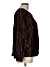 Amadi Brown Long Sleeve Blouse Size L - photo 4