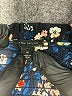 Ann Taylor 100% Polyester Floral Blue Casual Dress Size 00 - photo 7
