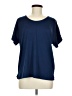 Cuddl Duds Blue Short Sleeve Top Size M - photo 1
