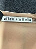 Alice + Olivia 100% Polyester Silver Cocktail Dress Size 2 - photo 6