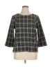 Talbots Black 3/4 Sleeve Blouse Size XL - photo 1