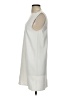 Everly 100% Polyester Solid Ivory Casual Dress Size S - photo 5