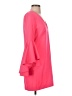 Milly Solid Pink Cocktail Dress Size 2 - photo 4
