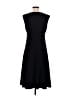Lands' End Solid Black Casual Dress Size 10 - photo 2