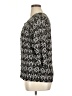 Woman Print Black Pullover Sweater Size 1X - photo 5