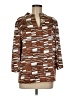 St. John Brown 3/4 Sleeve Silk Top Size 8 - photo 1