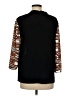 St. John Brown 3/4 Sleeve Silk Top Size 8 - photo 2