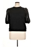 ELOQUII Elements Solid Black 3/4 Sleeve Top Size 14 - photo 1