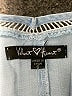 Velvet Heart Solid Blue Romper Size S - photo 4
