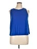 Lou & Grey Blue Sleeveless T-Shirt Size XL - photo 1
