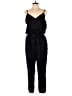 And Now This 100% Polyester Solid Black Jumpsuit Size L - photo 1