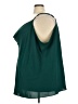 Torrid 100% Polyester Green Sleeveless Blouse Size 5X Plus (5) - photo 5