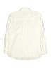 Trussardi 100% Cotton Solid Ivory Long Sleeve Button-Down Shirt Size 12 - photo 2