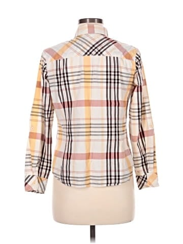 Christopher & Banks Long Sleeve Button-Down Shirt (view 2)