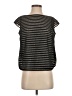 Ann Taylor 100% Polyester Black Sleeveless T-Shirt Size 4 - photo 1
