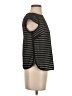 Ann Taylor 100% Polyester Black Sleeveless T-Shirt Size 4 - photo 4