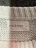 Mia + Tess Hearts White Pullover Sweater Size L - photo 7